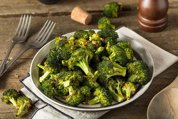 Photo of Organic Green Roasted Broccoli Florets