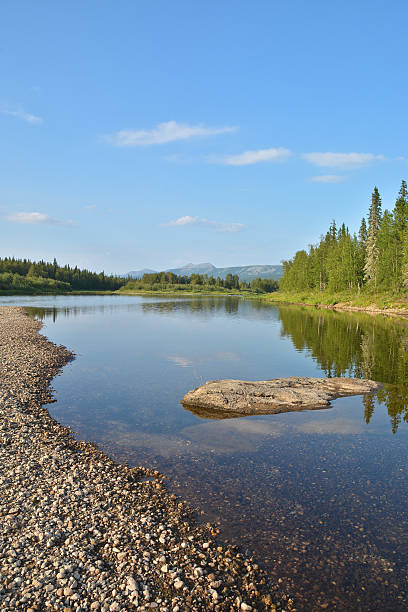 istock River Shchugor in the national Park 