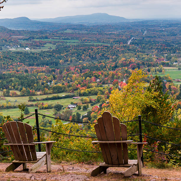 istock view of autumn foliage in valley below 618630476
