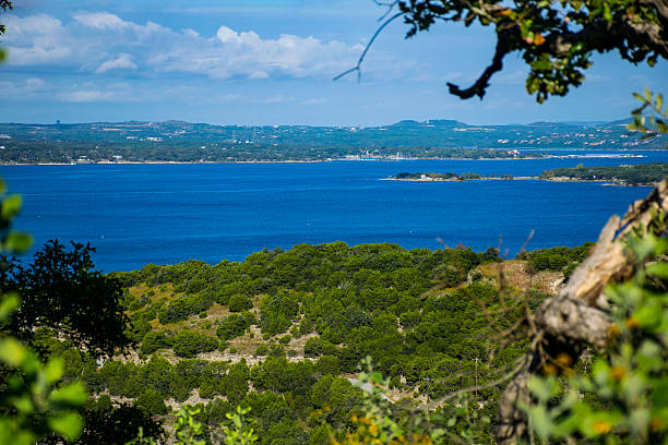istock Lake Travis Austin Across Paradise Sunny Summer Day 618631472