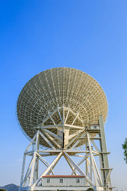 istock Radio telescopes for astronomical observations 618633374