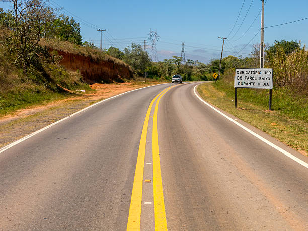 istock Traffic sign requiring headlights on during the day 618635002