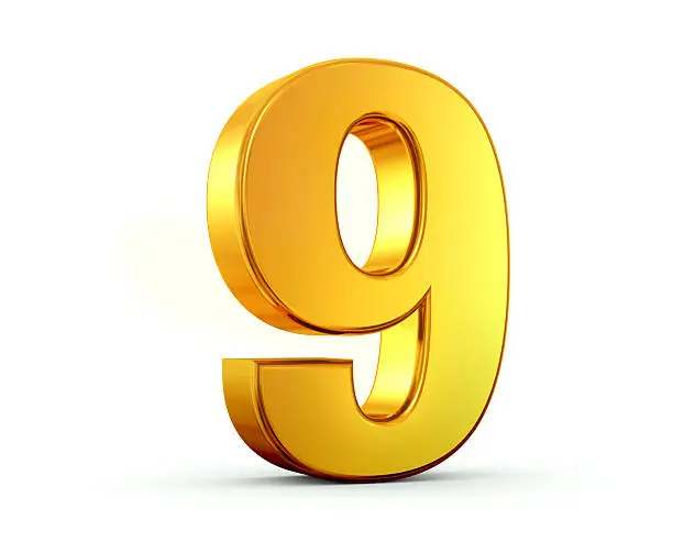 Photo of Gold Number 9