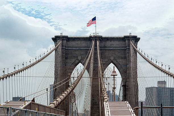 istock Crossing the Brooklyn bridge 618635840