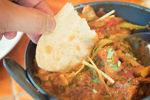 Soya Chaap Changezi is a popular North Indian dish made with soya chaap (texturized vegetable protein), cooked in a rich and flavorful gravy.