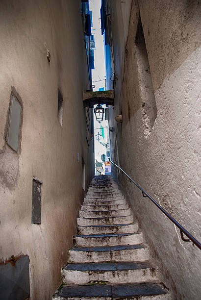 istock Typical alley to Amalfi village 618652458