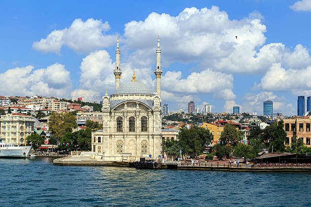istock Ortakoy mosque on European side,Istanbul, Turkey. 618652584