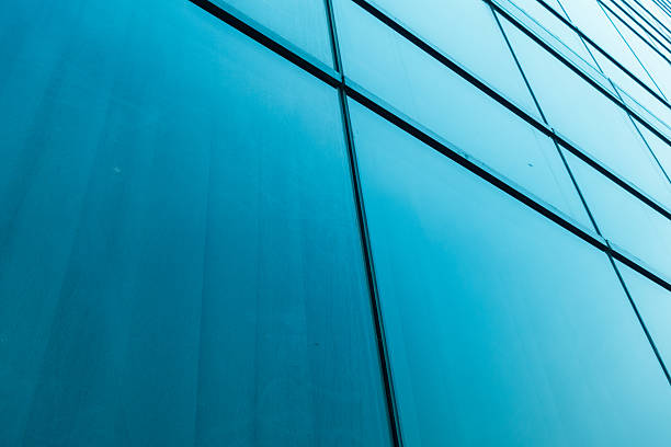 istock Modern glass building skyscrapers 618721736