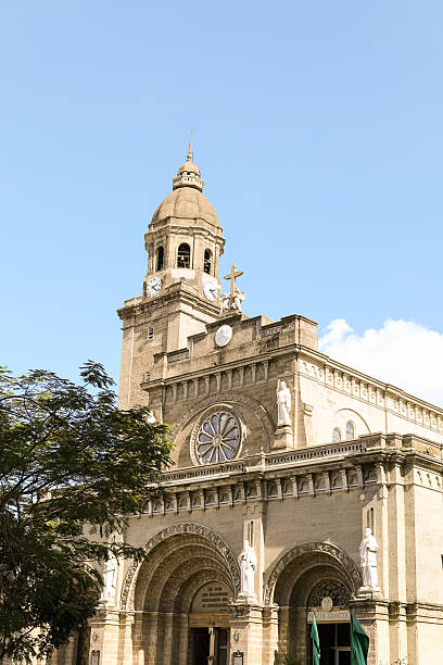 istock Manila Cathedral in Intramuros, Philippines 618728204
