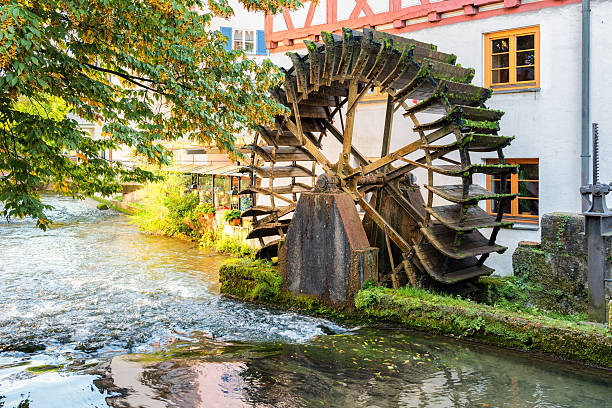 Ulm, Germany Old Mill in Ulm, Germany ulm germany stock pictures, royalty-free photos & images