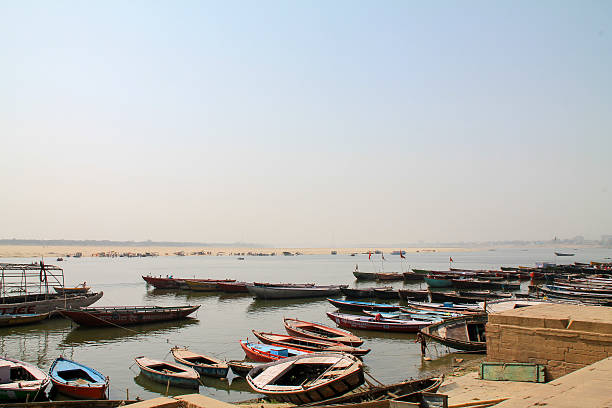 istock View of the Ganges river Varanasi, India. 618733430