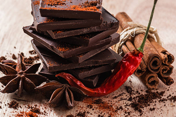 istock Chili Pepper with Chocolate and other Condiment 618734754