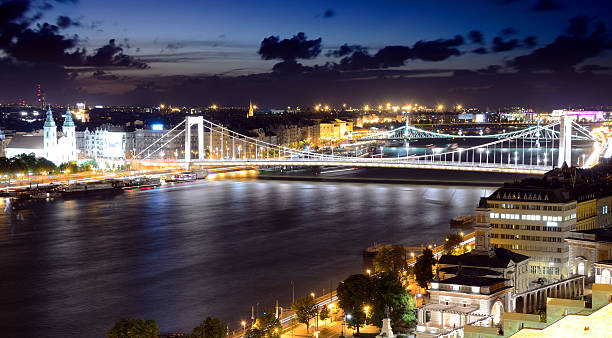 istock Night panorama of Budapest 618738118