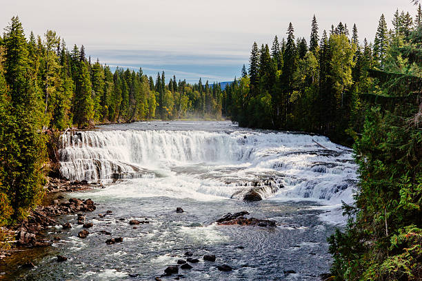istock Dawson Falls, Wells Gray Provincial Park, BC, Canada 618738184