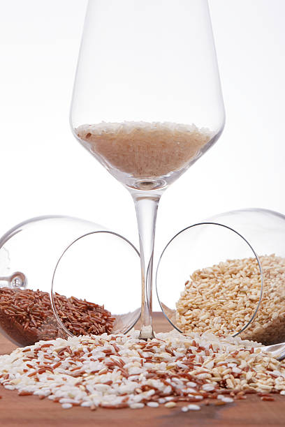 istock rice inside a glass of wine 618744480