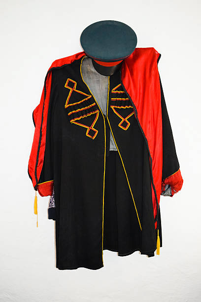 istock The old Cossack jacket and cap. National Cossack clothes 618747864