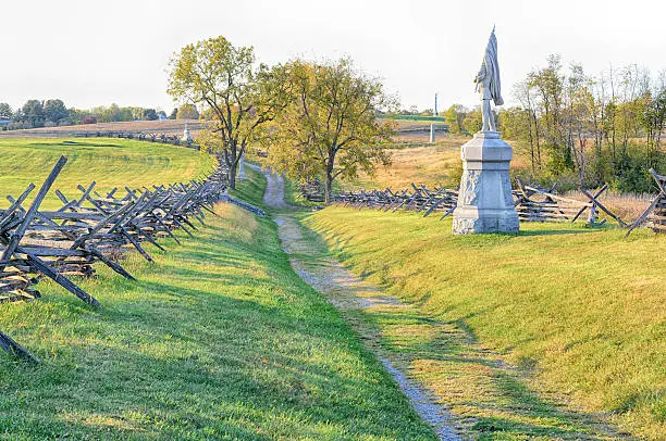 The Sunken Road or Bloody Lane. September 17, 1862  Battle of Antietam