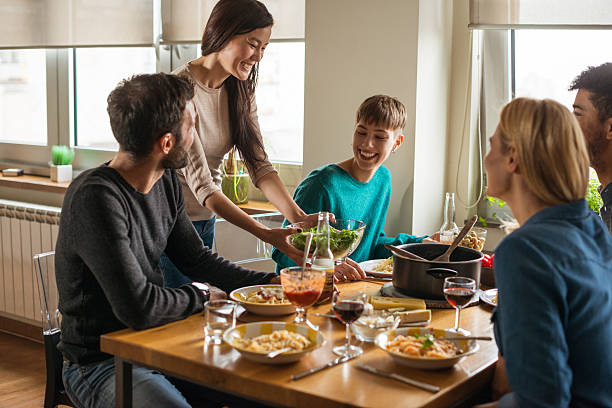 istock Food and friendship 618754434