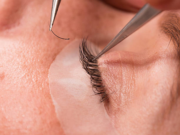 istock Woman Eye with Long Eyelashes 618756056