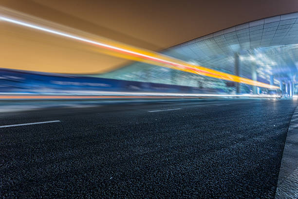 istock motion airport traffic at night 618763188