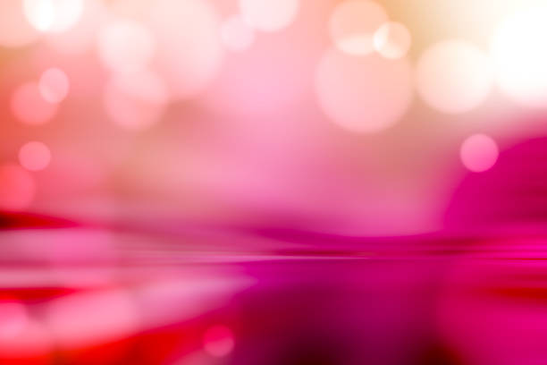 motion blur abstrakte hintergrund rot rosa mit bokeh - magenta stock-fotos und bilder