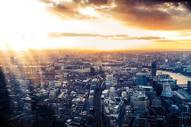 istock Aerial View of London 618765416