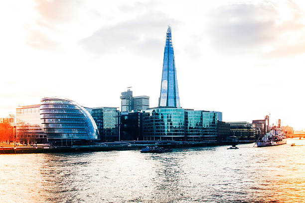istock London Skyline with  Skyscraper and City Hall 618765596