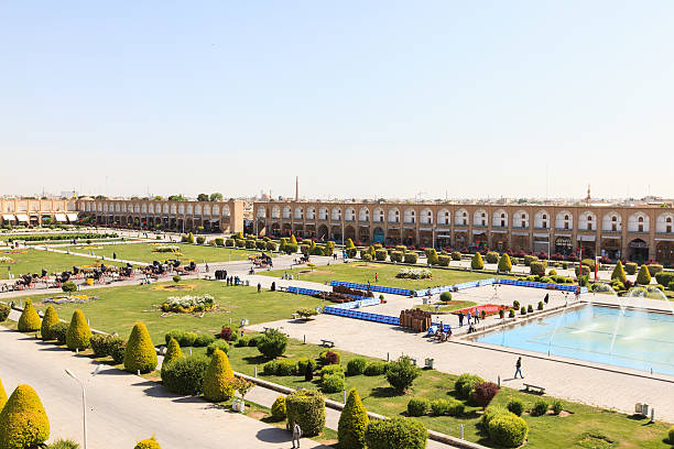 istock Naqsh-e Jahan Square (Imam square), Isfahan, Iran 618828286