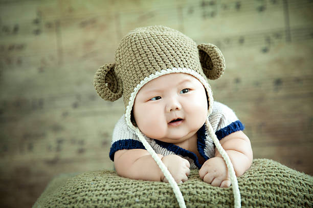 overweight baby smile