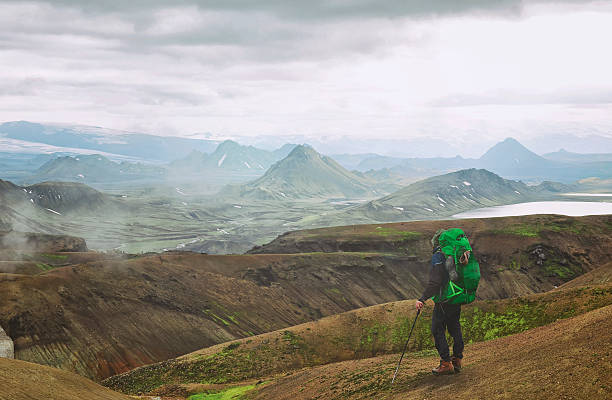 istock Icelandic landscape -  view  on  amazing  mountains 618832950