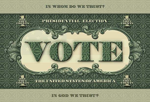 istock Banner Calling People to Vote 618833944