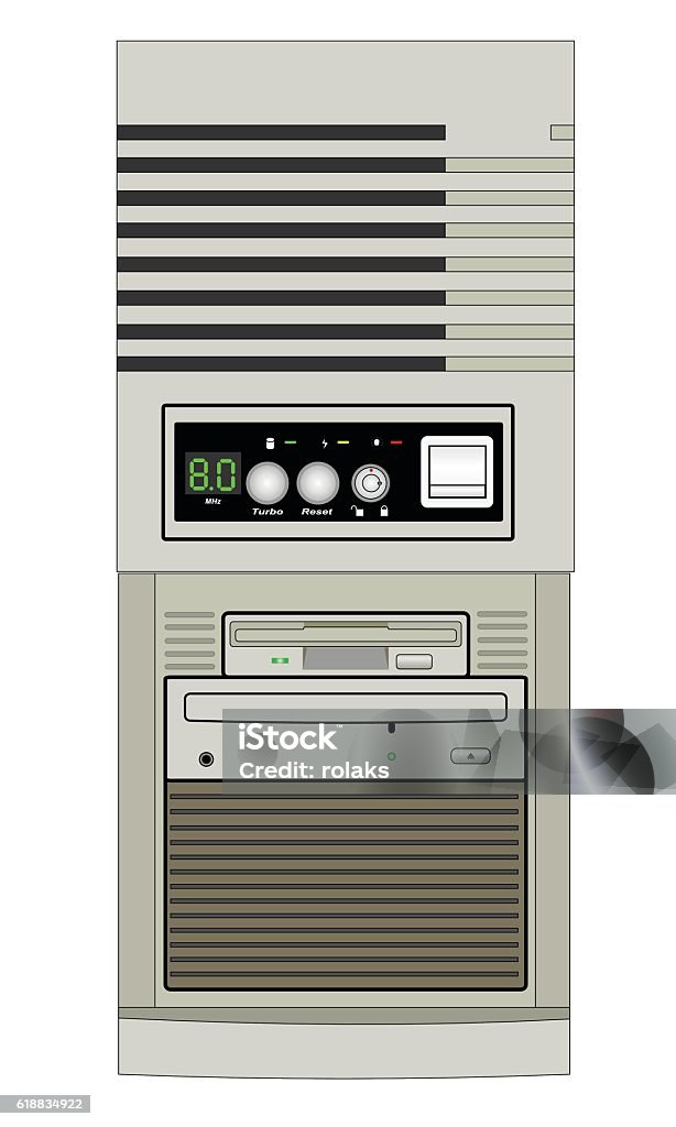 Computer Panel Illustration Computer Stock Illustration - Download Image Now - Advice, Arts Culture ...
