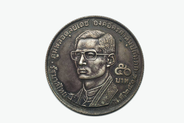 istock Thai Coin 50 baht 618835416