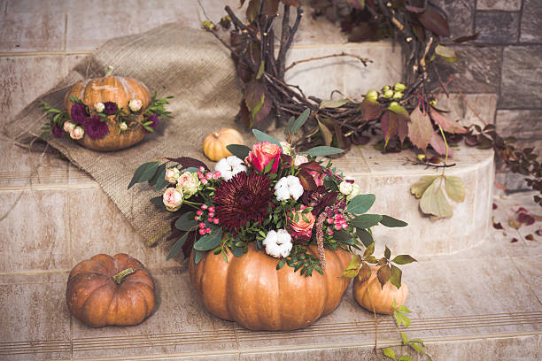 istock Lovely autumn decor 618836592