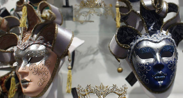 istock Venetian Mask On Display Scene 618839336