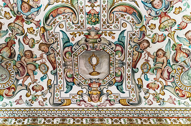 monastero di sant'isidoro del campo - national landmark architectural styles sevilla seville foto e immagini stock