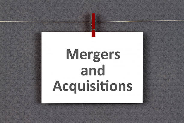 Mergers and Acquisitions stock photo