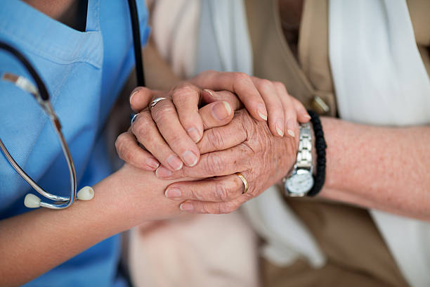 istock Elderly care at home 618848362