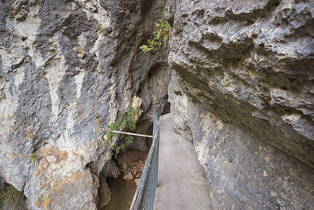 istock Gorge La Yecla in Burgos, Spain. 618851236