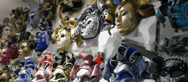 istock View Of Venice Mask On Display 618851446
