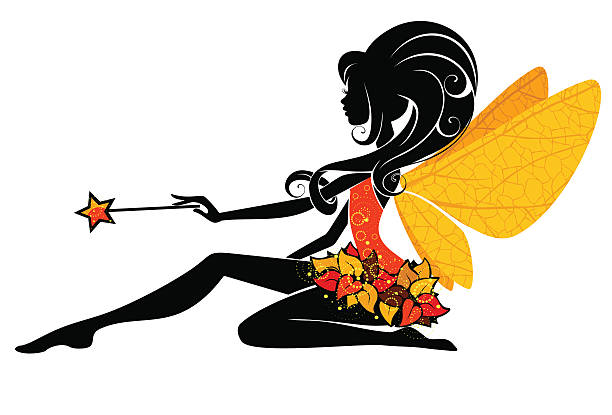 istock Portrait of a beautiful  fairy 618852624