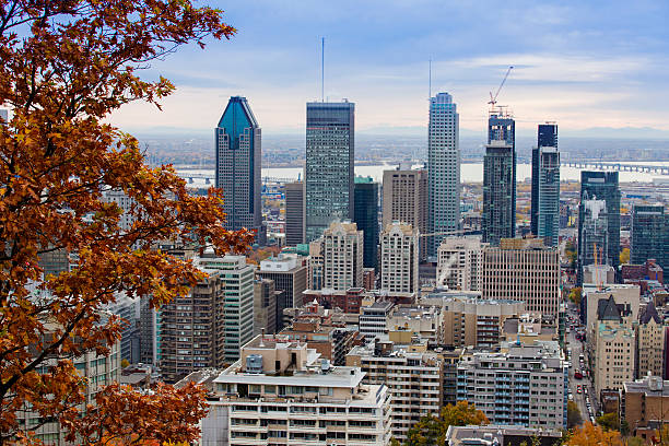 istock Montreal skyline in autumn 618856558