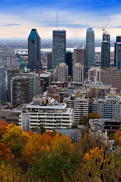 istock Montreal skyline in autumn 618856740