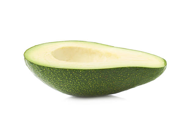 istock Half of an avacado fruit isolated 618861940