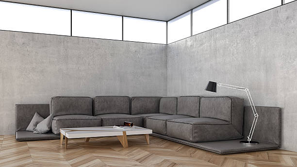 istock Living room with sofa and decoration 618864492