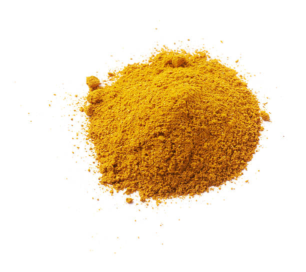 istock Pile of yellow curry powder 618865416
