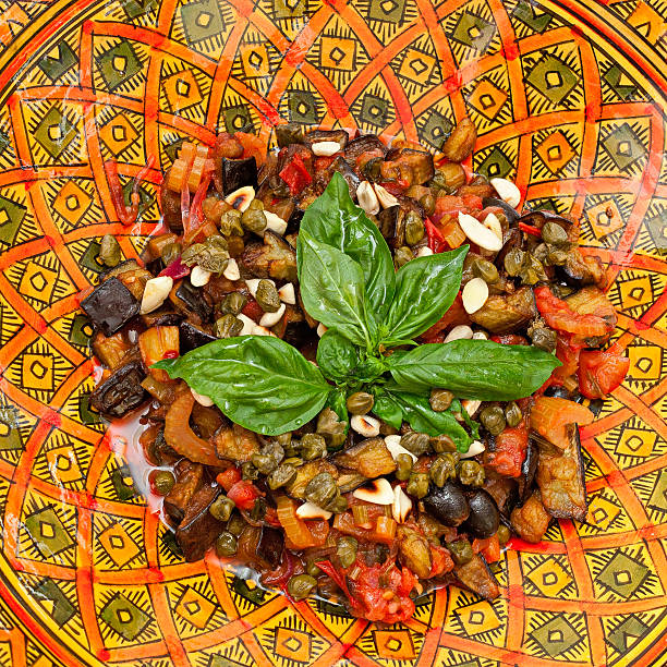 Caponata. Sicily. Italy.