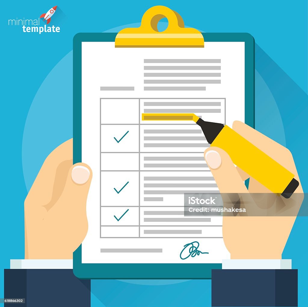 Vector Concept For Data Form Stock Illustration - Download Image Now ...