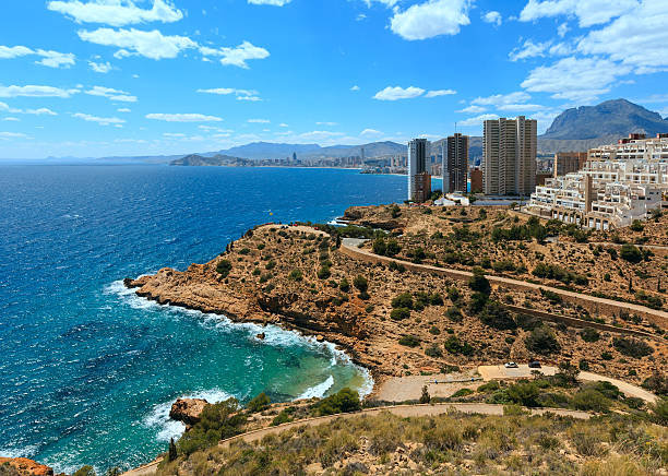 istock Benidorm city coast view (Spain). 618868934