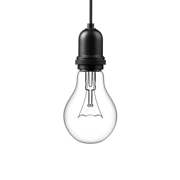 ランプ電球。3d イラストレーション - tungsten ストックフォトと画像